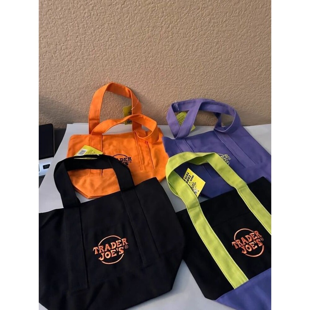 Four Trader Joe’s NWT Canvas Bag